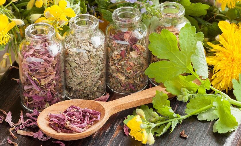dried herbs for strength