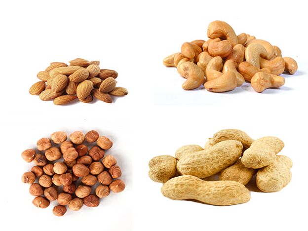 Hazelnuts - a product that effectively increases male potency