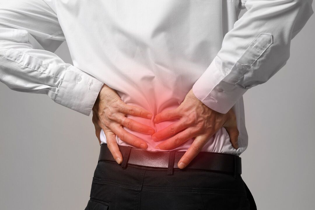 Diseases of the lumbosacral spine cause impotence